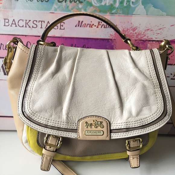 Coach Handbags - COACH MADISON COLORBLOCK ANNABELLE